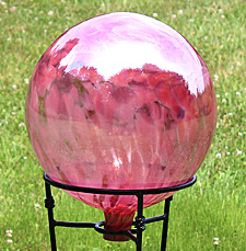 Pink Gazing Ball